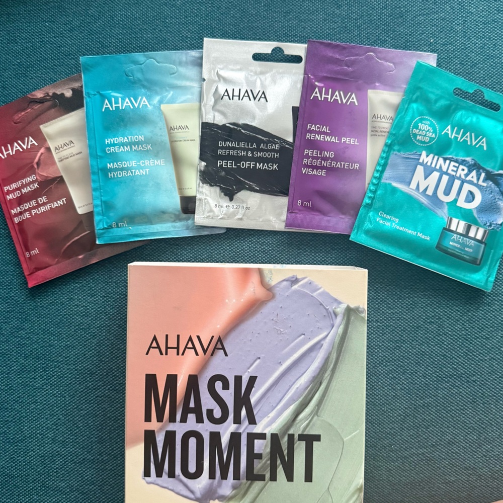 Ahava Mask Moment Set of 5